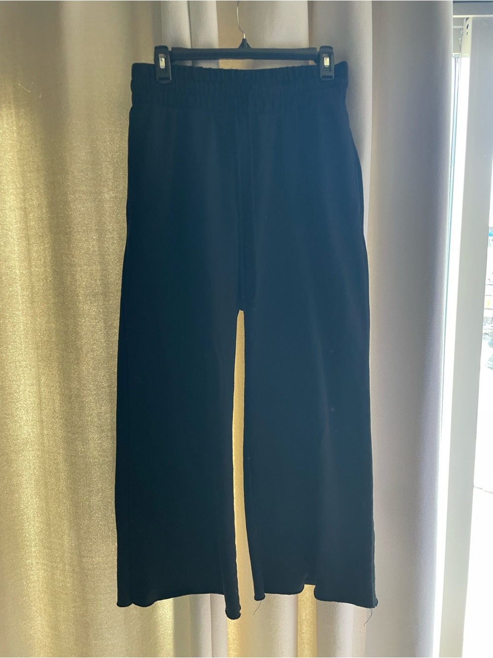 wild fable Black Wide-Leg Kids Sweatpants
